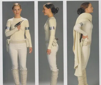 padme white outfit