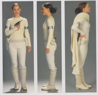 padme white outfit