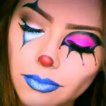 girl payaso makeup