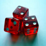 red dice product photography